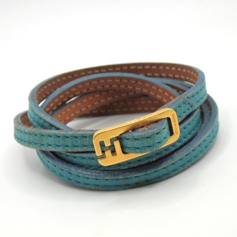 Authentic FENDI bracelet leather [Used]